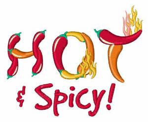 Picture of Hot & Spicy Machine Embroidery Design