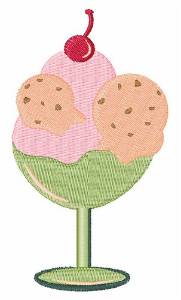 Picture of Ice Cream Treat Machine Embroidery Design