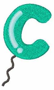Picture of Party Balloon c Machine Embroidery Design