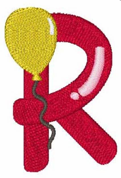 Picture of Party Balloon R Machine Embroidery Design