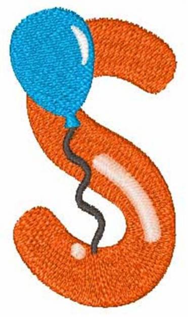 Picture of Party Balloon S Machine Embroidery Design