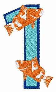 Picture of Double Fish 1 Machine Embroidery Design