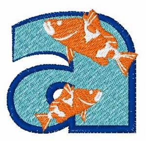 Picture of Double Fish a Machine Embroidery Design