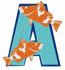 Picture of Double Fish A Machine Embroidery Design