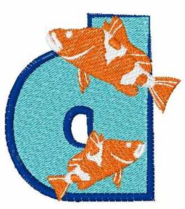 Picture of Double Fish d Machine Embroidery Design