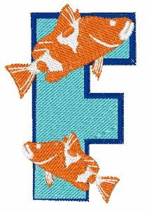 Picture of Double Fish F Machine Embroidery Design