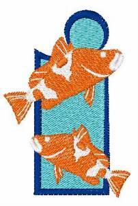 Picture of Double Fish i Machine Embroidery Design