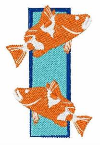 Picture of Double Fish I Machine Embroidery Design