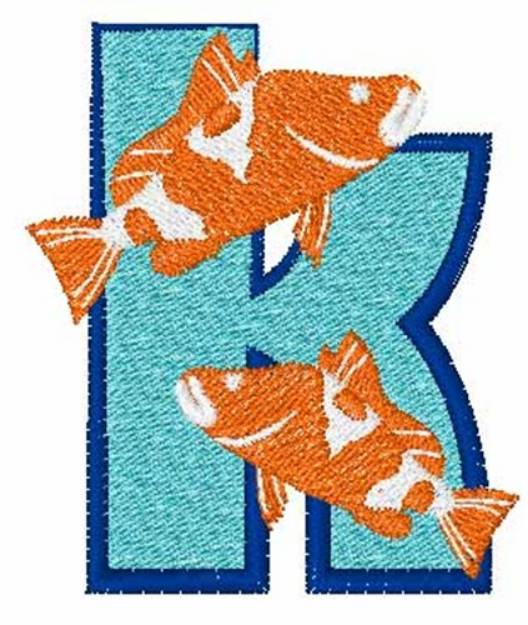 Picture of Double Fish k Machine Embroidery Design