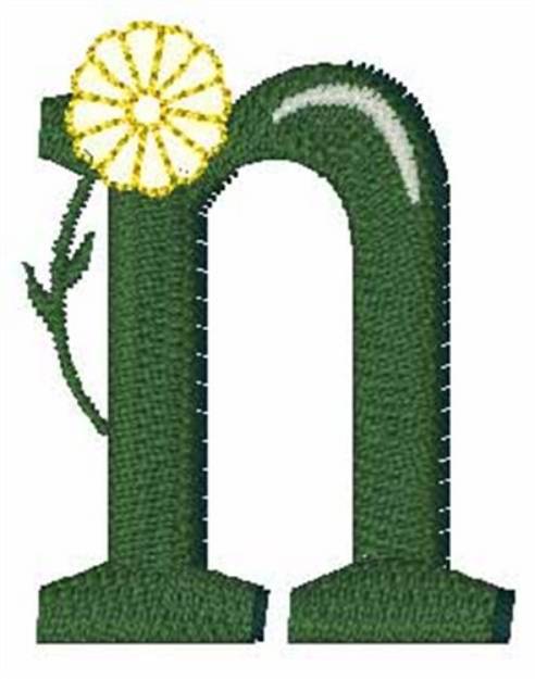 Picture of Yellow Flower n Machine Embroidery Design