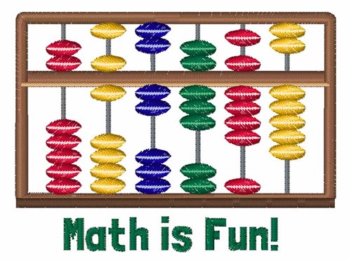 Math Is Fun Machine Embroidery Design