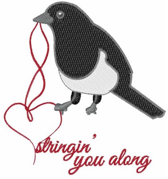 Picture of Stringin You Along Machine Embroidery Design