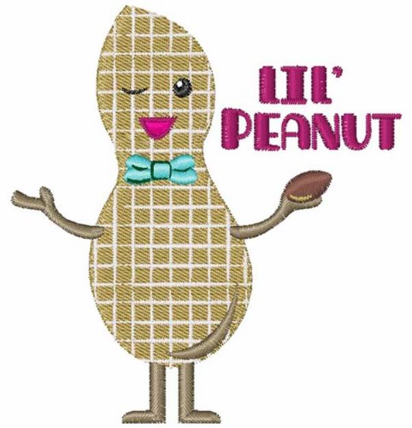 Picture of Lil Peanut Machine Embroidery Design