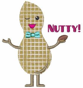 Picture of Nutty Peanut Machine Embroidery Design