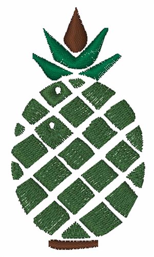 Pineapple Machine Embroidery Design