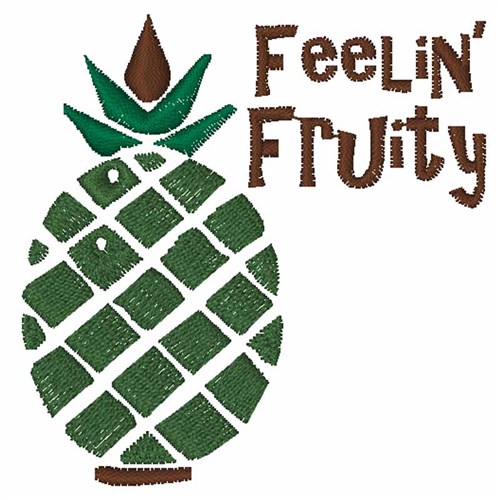 Feelin Fruity Machine Embroidery Design