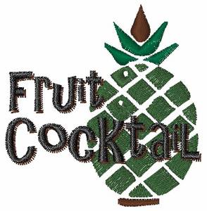 Picture of Fruit Cocktail Machine Embroidery Design