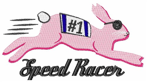 Speed Racer Machine Embroidery Design