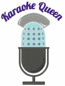 Picture of Karoke Queen Machine Embroidery Design