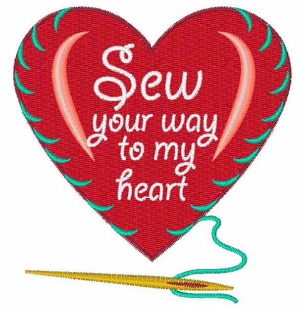 Picture of Sew Your Way Machine Embroidery Design
