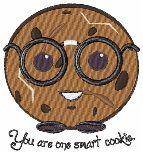 One Smart Cookies Machine Embroidery Design