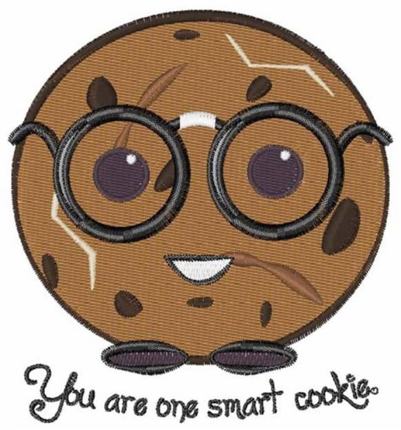 Picture of One Smart Cookies Machine Embroidery Design