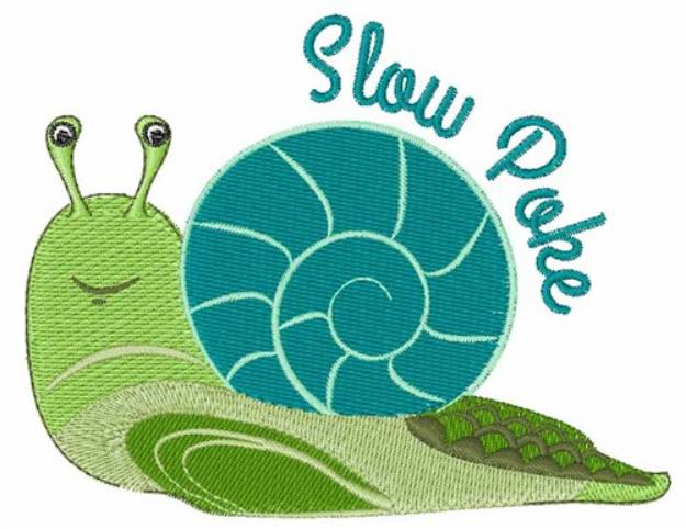 Picture of Slow Poke Machine Embroidery Design