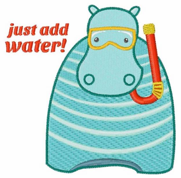 Picture of Just Add Water Machine Embroidery Design