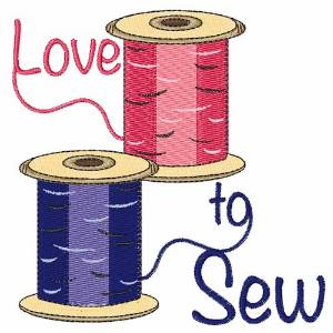 Picture of Love To Sew Machine Embroidery Design