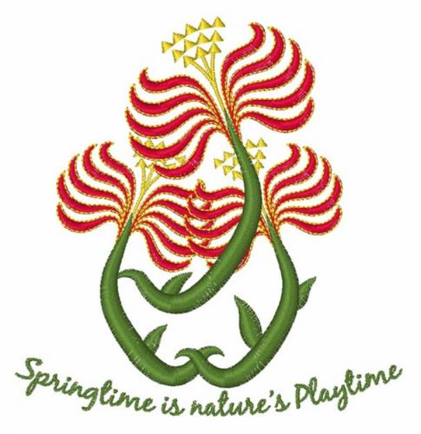 Picture of Natures Playtime Machine Embroidery Design