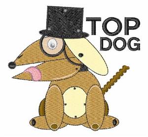 Picture of Top Dog Machine Embroidery Design