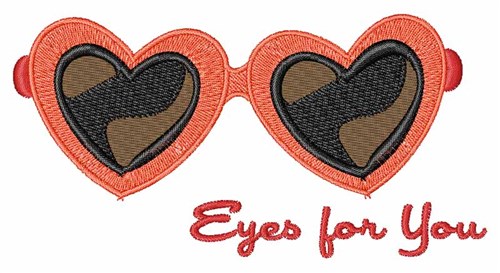 Eyes For You Machine Embroidery Design
