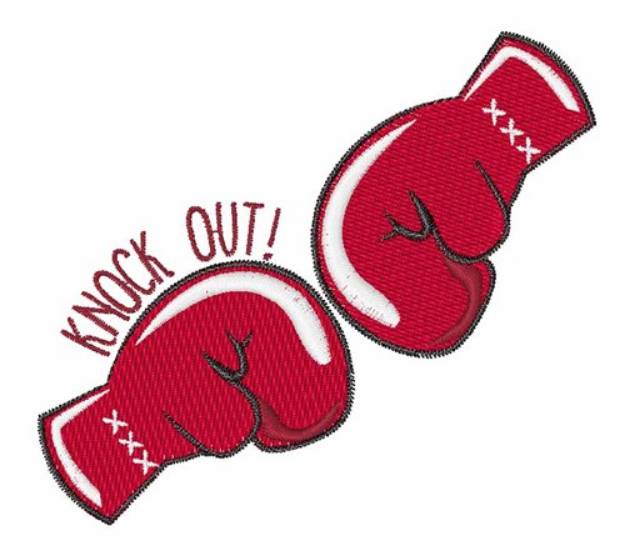 Picture of Knock Out Machine Embroidery Design
