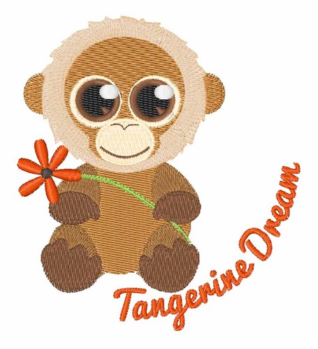 Tangerine Dream Machine Embroidery Design