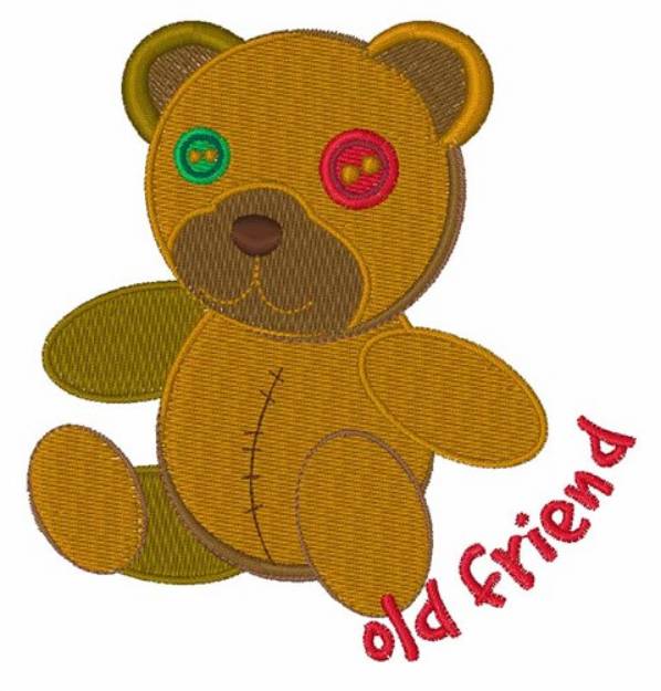 Picture of Old Friend Machine Embroidery Design