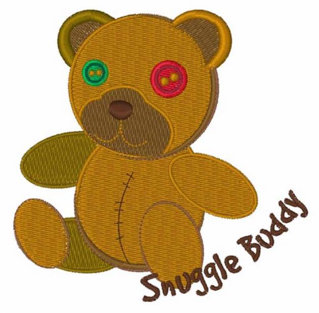 Picture of Snuggle Buddy Machine Embroidery Design