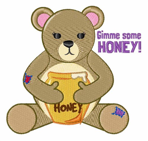 Gimme Some Money Machine Embroidery Design