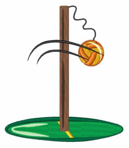 Picture of Tetherball Machine Embroidery Design