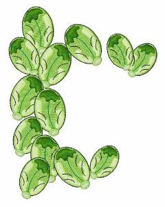 Picture of Brussel Sprouts Machine Embroidery Design