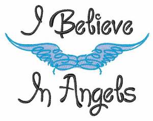 Picture of I Believe In Angles Machine Embroidery Design