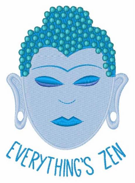 Picture of Everythings Zen Machine Embroidery Design