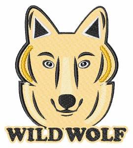 Picture of Wild Wolf Machine Embroidery Design