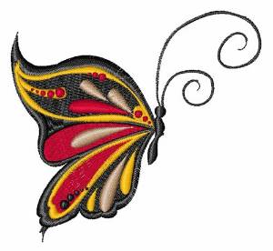 Picture of Pretty Butterfly Machine Embroidery Design