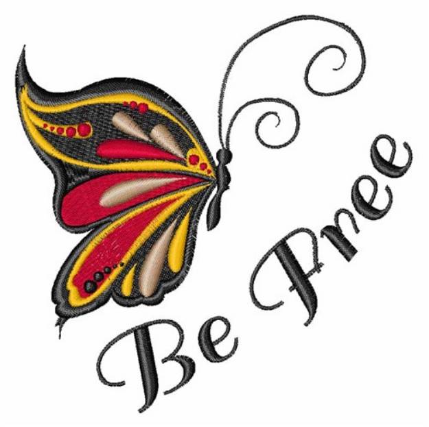 Picture of Free Butterfly Machine Embroidery Design