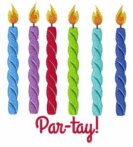 Picture of Par-tay! Machine Embroidery Design