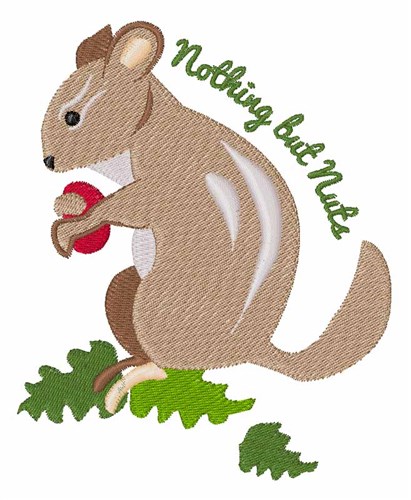 Nothing But Nuts Machine Embroidery Design