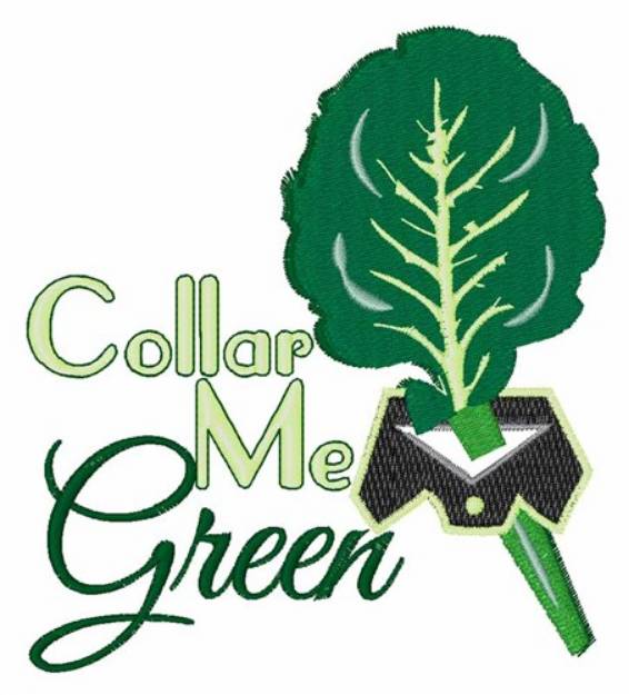 Picture of Collar Me Green Machine Embroidery Design