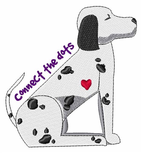 Connect The Dots Machine Embroidery Design