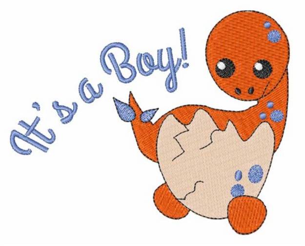 Picture of Its A Boy Machine Embroidery Design