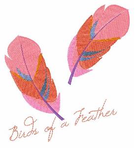 Picture of Birds of a Feather Machine Embroidery Design